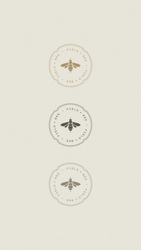 Handmade Logo Design, Bee Illustrations, Honey Label Design, Honey Logo, Mises En Page Design Graphique, Honey Label, Candle Logo, Honey Brand, Bee Illustration