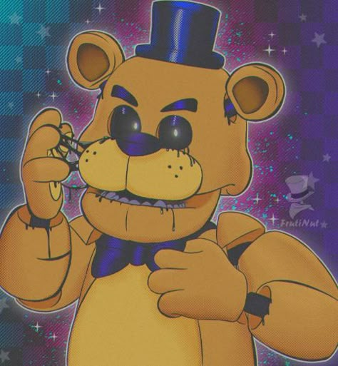 Fnaf Golden Freddy, Fnaf Costume, Golden Freddy, The Golden Boy, Animatronic Fnaf, Fnaf Wallpapers, Fnaf 1, Fnaf Movie, Indie Horror