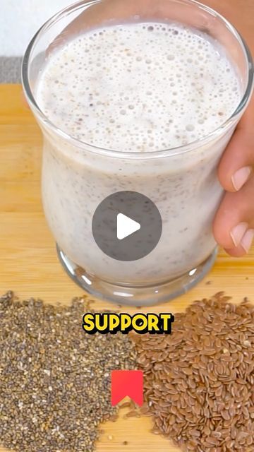 Weight Loss🇺🇸 on Instagram: "Combine chia and flax seed...
#recipes #recipe #naturalremedy #naturalremedies #healthy #fyp #usa" Chia Seed And Flax Seed Recipe, Chia And Flax Seed Recipes, Chia Flax Seed Recipes, Flaxseed Drink, Flax Seed Milk Recipe, Flax Seed Drink, Chia Seed Juice, Chia Seed Smoothie Recipes, Flax Seed Water