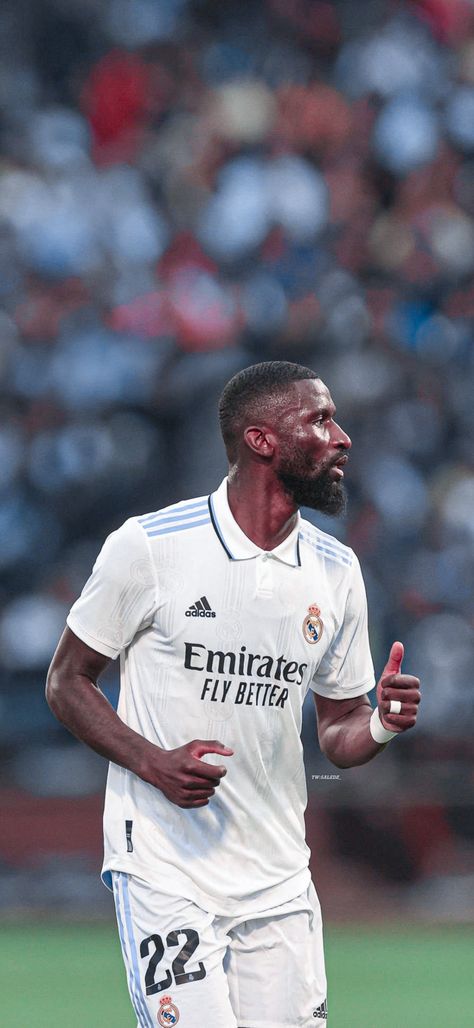 Rudiger Wallpaper, Rudiger Real Madrid, Real Madrid Wallpapers 4k, Real Madrid Photos, Real Madrid Club, Champions League Football, Real Madrid Team, Uefa Super Cup, Football Wallpapers