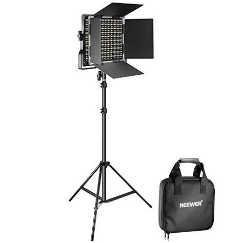 Neewer Bi-Color 660 LED Video Light and Stand Kit Include... https://www.amazon.ca/dp/B0744DR15F/ref=cm_sw_r_pi_dp_U_x_-yz.Bb6BCSE8B Shooting Stand, Light Stand, Led Video, Video Lighting, Studio Lighting, Color Temperature, Light Source, Led Color, Barn Door