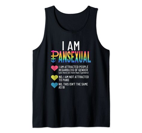 PRICES MAY VARY. A great shirt featuring a checklist of what it means to be pansexual is a great shirt to wear to show off one's pride. Perfect for wearing during pride month and during pride parade. CLICK ON OUR BRAND NAME to see similar apparel. pride tee, pride party shirt, gift ideas for pansexual, proud pansexual shirt Lightweight, Classic fit, Double-needle sleeve and bottom hem Pansexual Pride Outfit, Pansexual Shirt, Pan Man, Mentally Hilarious, Lgbtq Fashion, Creepy Cute Fashion, Pride Party, Butterfly Hand Tattoo, Pride Clothing