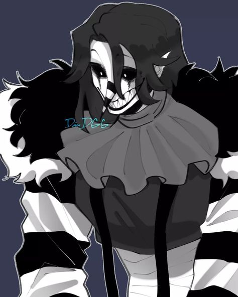 Laughing Jack X Yn, Laughing Jack Fanart, Demonic Clown, Jack Creepypasta, Creepypasta Fanart, Creepypasta Oc, Creepypasta Funny, Eyeless Jack, Creepypasta Cute