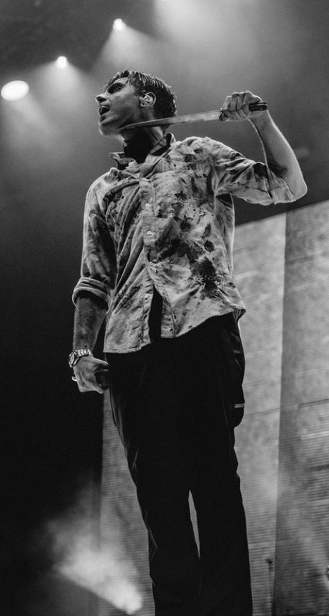 Ice Nine Kills Aesthetic, Spencer Charnas Wallpaper, Ice Nine Kills Wallpaper, Dark Knight Wallpaper, Spencer Charnas, Ice Nine Kills, Men 90s, Celebrity Men, Ice Nine