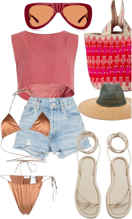 beach day Outfit | ShopLook Beach Day Outfit, Love Island, Day Outfit, Outfit Shoplook, Boho Summer, Beach Day, Beach Outfit, Beach Vacation, Outfit Of The Day