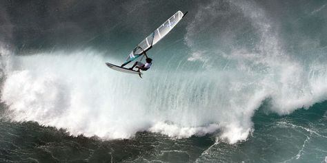 Windsurfing Wave Water Wind Surfing Photography, Surfing Workout, Wind Surfing, California Outdoor, Gopro Surfing, Air Element, Sup Yoga, Paddle Sports, Sup Surf