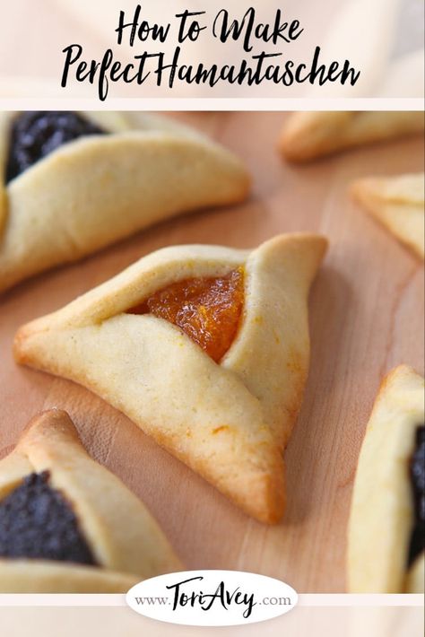 Sourdough Hamantaschen, Purim Cookies Recipes For, Gluten Free Hamentashen Recipe, Purim Hamantaschen Cookies, Purim Food Ideas, Humantashin Recipe, Hamatashin Cookies, Hamentaschen Recipe, Hamantashen Recipe