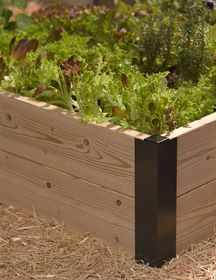 Lifetime Raised Bed Corners, Set of 2 Raised Bed Corners, Raised Garden Bed Corners, Cedar Raised Garden Beds, Cedar Garden, Building A Raised Garden, Diy Raised Garden, Raised Garden Beds Diy, Pallet Garden, Raised Bed