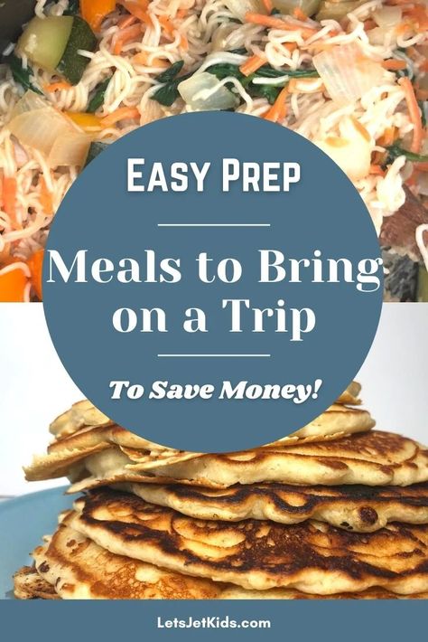 10+ Easy Travel Meals To Bring for Families Food Prep For Road Trip, Meal Prep Vacation, Easy Things To Cook On Vacation, Quick Easy Travel Meals, Car Ride Lunch Road Trips, Packable Meals For Travel, Meals To Eat On The Go, Road Trip Car Meals, Eating Out Of Your Suitcase