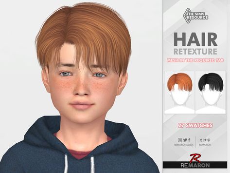 The Sims Resource - Doryeong Child Hair Retexture Mesh Needed Sims 4 Cc Child Hair, Sims Hair Cc, Sims 4 Cc Child, Toddler Hair Sims 4, Toddler Hairstyles Boy, Sims 4 Cc Hair, Sims 4 Hair Male, Male Hairstyles, Sims 4 Cc Eyes