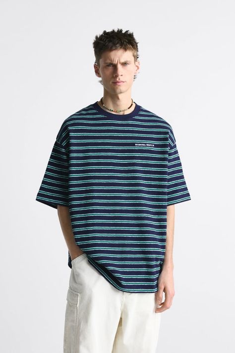 Striped Tshirt Men, Tshirt Printing Business, Striped Tshirt, Trendy Boy Outfits, Tshirt Printing, Shirt Design Inspiration, Stripes Texture, Tshirt Men, Printing Business