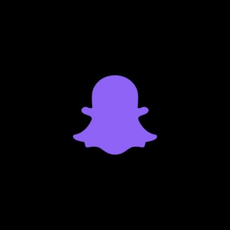 Purple and black Snapchat icon Y2k App Icons Purple And Black, Dark Purple Hulu App Icon, Dark Purple Snapchat Icon, Purple Snapchat Icon, Black Snapchat Icon, Purple Snapchat, Black And Purple Icons, Dark Purple App Icons, Iphone Snapchat