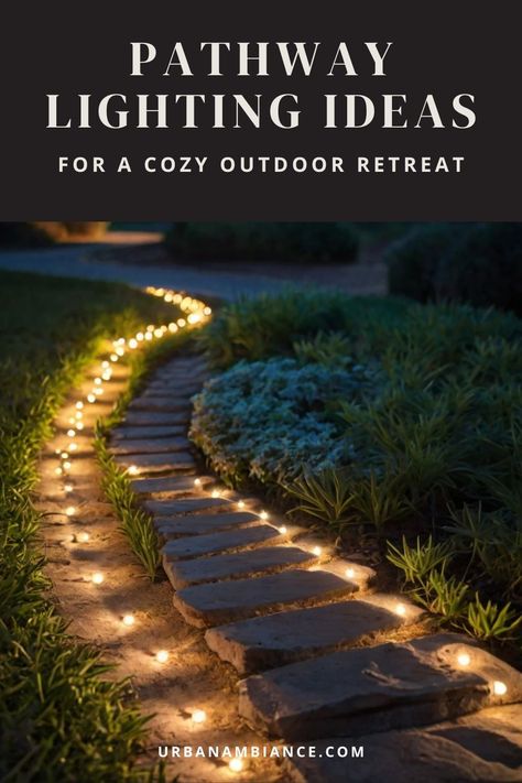 Explore pathway lighting ideas to create a cozy outdoor retreat this summer. The right lighting can transform your outdoor space, adding warmth and a magical ambiance to your garden, patio, or walkway. From soft, low-level lighting to highlight pathways, to strategically placed lights for a welcoming glow, these ideas will help enhance the atmosphere of your outdoor areas, making them perfect for relaxation and evening gatherings. Pathway Lighting Ideas, Cozy Summer, Lighting Tips, Exterior Light Fixtures, Urban Lighting, Cozy Outdoor, Backyard Lighting, Garage Lighting, Pathway Lighting