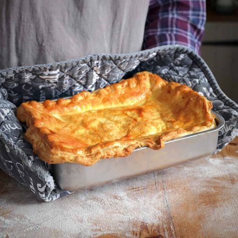 Venison Pot Pie Recipe, Venison Pie Recipes, Venison Shepards Pie, Venison Meat Pie, Venison Pot Pie, Meat Pot Pie, Venison Casserole, Venison Pie, Lamb Pie