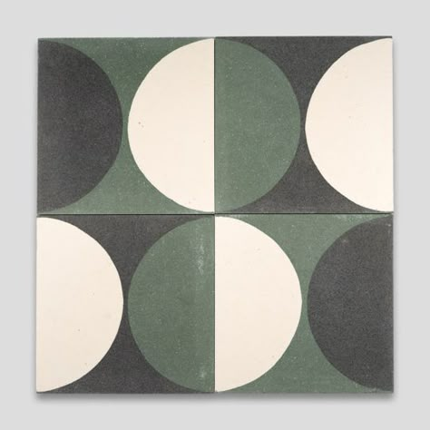 Encaustic Cement Tiles - Otto Tiles & Design, contemporary tile company Tile Mood Board, Mid Modern House, Pattern Branding, Moonlight Shadow, Teen Bathroom, Floor Stencil, Tiles Terrazzo, Bathroom Under Stairs, Inlay Flooring