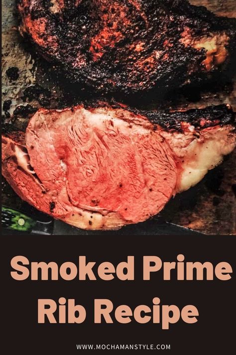 Michael Symon's Smoked Prime Rib Recipe from "Playing With Fire" - Mocha Man Style Leftover Prime Rib, Smoked Prime Rib, Prime Rib Roast Recipe, Rib Roast Recipe, Rib Recipe, Prime Rib Recipe, Prime Rib Roast, Texas Roadhouse, Easy Oven