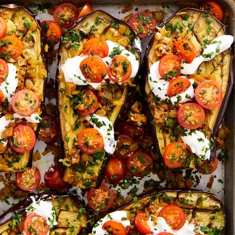 10+ Padma Lakshmi Recipes We Can't Stop Making Healthy Lebanese Recipes, Eggplant Recipe, Padma Lakshmi, Lebanese Recipes, Vegetarian Dinners, Eggplant Recipes, Stew Recipes, Vegetable Dishes, Us Foods