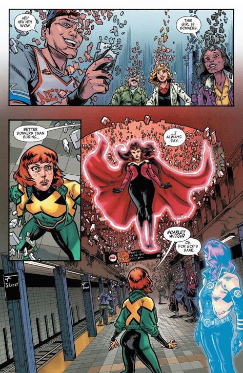 Jean Grey and Scarlet Witch Witch Comic, Scarlet Witch Comic, House Of M, Elizabeth Olsen Scarlet Witch, Wanda Vision, Scarlet Witch Marvel, The Scarlet Witch, Scarlett Witch, New Avengers