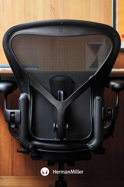 The Aeron Chair is a comfortable ergonomic option for home office chair ideas. Eames Storage Unit, Aeron Chair, Living Room Lounge, Lighting Logo, Home Office Storage, Ergonomic Office, Ergonomic Office Chair, Home Office Chairs, Herman Miller