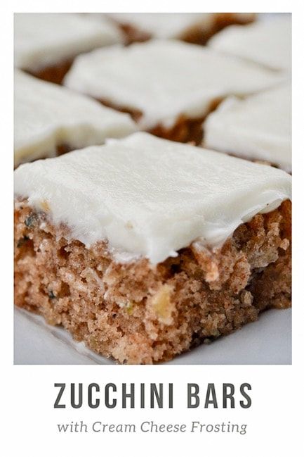 Moist Sheet Cake, Zucchini Desserts, Zucchini Bars, Bars With Cream Cheese Frosting, Zucchini Recipes Dessert, Bars With Cream Cheese, Best Zucchini, Cake With Cream Cheese Frosting, Zucchini Cake