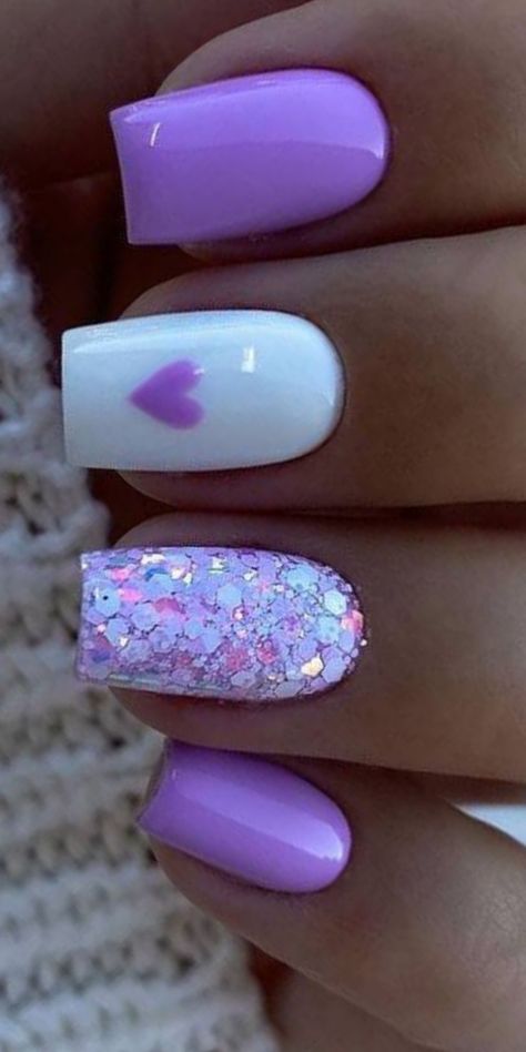 From Idea nails Summer Nail Ideas, Broken Nails, Fancy Nails Designs, Colorful Nails, Glitter Gel Nails, Nails Design With Rhinestones, Cute Gel Nails, Short Acrylic Nails Designs, Dipped Nails