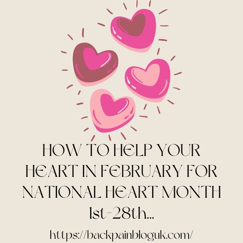 HOW TO HELP YOUR HEART IN FEBRUARY FOR NATIONAL HEART MONTH 1st-28th... February 1st Quotes, Heart Month Activities, February Heart Month, National Heart Month, February Hearts, Heart Month, February 1st, Lower Your Cholesterol, Life Savers