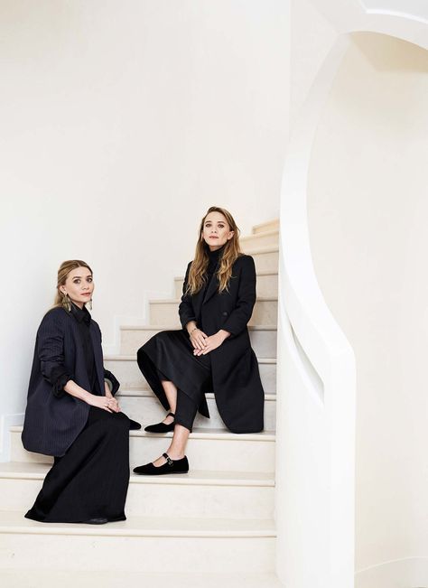 Business Portrait Photography, Olsen Sister, Mary Kate Ashley, Business Photoshoot, Branding Photoshoot Inspiration, Female Founders, Mary Kate Olsen, Ashley Olsen, Business Portrait