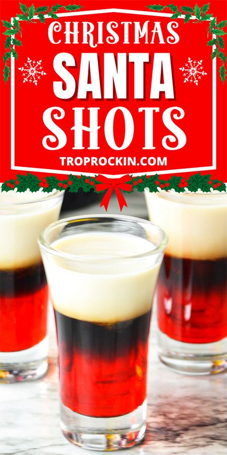 Chocolate Covered Cherry Jello Shots, Christmas Party Shots, Christmas Shooters, Christmas Shots Alcohol, Kahlua Shots, Tasty Shots, Fun Christmas Cocktails, Cherry Jello Shots, Shots Alcohol Recipes