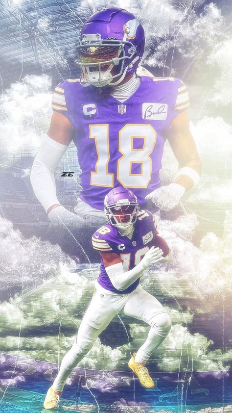 #justinjefferson #jjettas #nfl #nflwallpaper Nfl Iphone Wallpaper, Tuff Nfl Pics, Coldest Nfl Photos, Nfl Wallpaper Iphone, Nfl Players Wallpaper, Nfl Wallpaper Aesthetic, Justin Jefferson Wallpaper, Nfl Drip, American Football Wallpaper