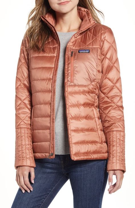 PATAGONIA Radalie Water Repellent Thermogreen-Insulated Jacket, Main, color, CENTURY PINK Patagonia Radalie Jacket, Patagonia Jacket Women, Nordstrom Sale, Classy Fashion, Nordstrom Anniversary Sale, Patagonia Jacket, Anniversary Sale, Patagonia Womens, Jackets Online