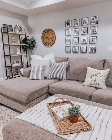 Kailyn Cash | Lifestyle + Home on Instagram: “✨Welcome to Week 70 of Beautiful Decor Home Tour!  Come join us to meet new friends & discover beautiful decor. You will  be inspired ! . .…” Meeting New Friends, Livingroom Layout, New Friends, Beautiful Decor, House Tours, Sectional Couch, Farmhouse Decor, Sectional, Shabby Chic