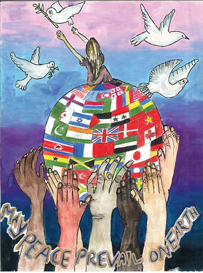 Peace and Harmony Peace And Harmony Drawing, Cultivating A Culture Of Peace Poster, Peace Drawing Ideas Sketch, Europa Art, Peace Drawing, Peace Pictures, Peace Day, Harmony Art, Math Board