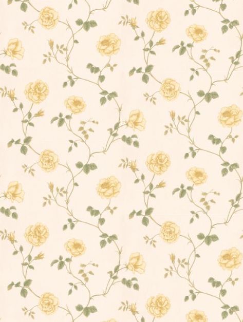 Cottagecore Background, Sanderson Wallpaper, Wall Screen, Cottagecore Wallpaper, Pink Scrapbook, Glass Ceilings, Yellow Rose Flower, Yellow Aesthetic Pastel, Rose Flower Wallpaper