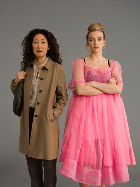 Villanelle Outfits, Villanelle Style, Eve Polastri, Eve Costume, Eve Villanelle, Sorry Baby, Promo Poster, Sandra Oh, Jodie Comer