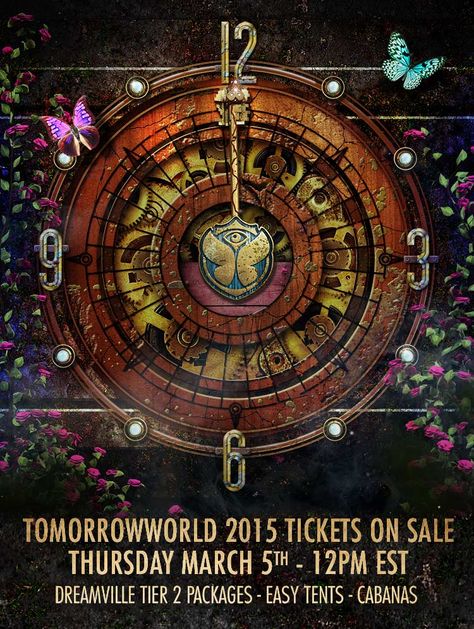 TomorrowWorld 2015 #inspiration Tomorrowland Festival, Festival Flyer, Electro House, Wisdom Books, Live Set, Ticket Sales, Electronic Dance Music, Music Producer, Yearbook