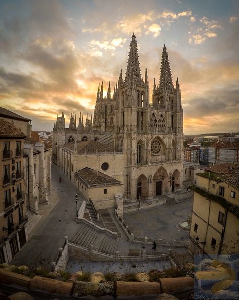 Burgos Cathedral Gothic Church, Baroque Architecture, City Landscape, Spain And Portugal, Inspirational Pictures, Pilgrimage, Heritage Site, Cologne Cathedral, World Heritage Sites