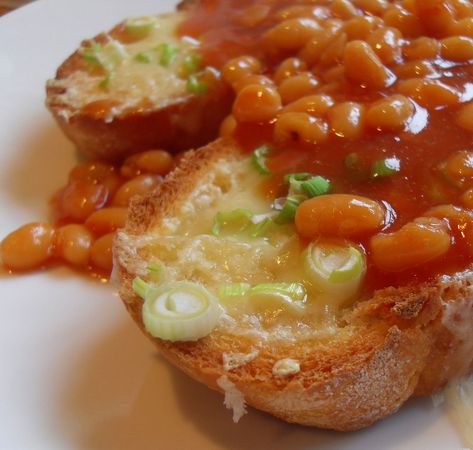 Beans Toast, Baked Beans On Toast, Welsh Rarebit, Hp Sauce, British Foods, Beans On Toast, English Recipes, The English Kitchen, British Recipes