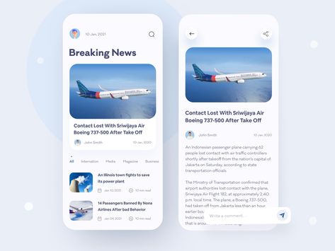 News App Design, App Design Ui, Ux App Design, Card Ui, News Web Design, Ux Mobile, Mobile Web Design, Ui Design Website, Mobile Ui Design