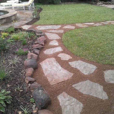 Learn how much it costs to Install Crushed or Decomposed Granite. Decomposed Granite Patio, Crushed Granite, Decomposed Granite, Yard Maintenance, Path Ideas, Gravel Path, Flagstone Patio, Garden Stepping Stones, Stone Path