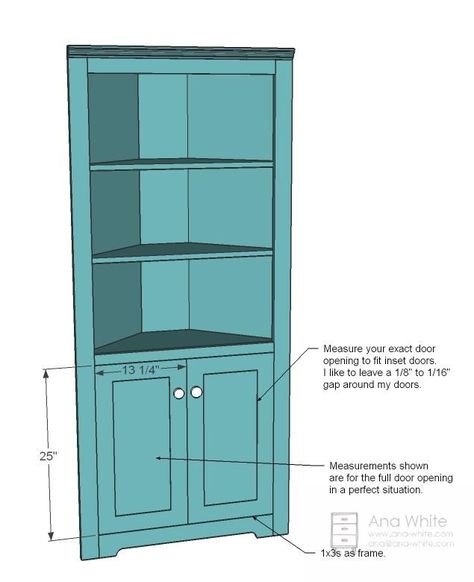 Corner Cupboard Kitchen Corner Cupboard, Bedroom Furniture Redo, Corner Hutch, Diy Cupboards, Armoire D'angle, Corner Cupboard, Woodworking Furniture Plans, Diy Holz, Concrete Countertops