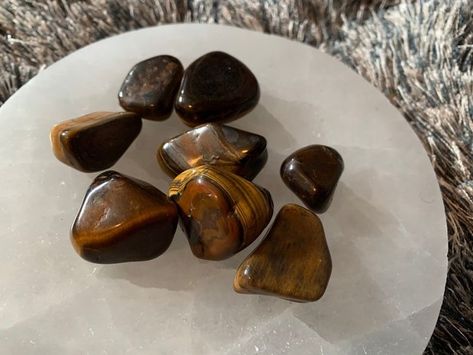 Tigers Eye Crystal Aesthetic, Aesthetic Project, Spiritual Room Decor, Mother Gaia, Spiritual Room, Tigers Eye Crystal, Stone Store, Green Witchcraft, Healing Magic