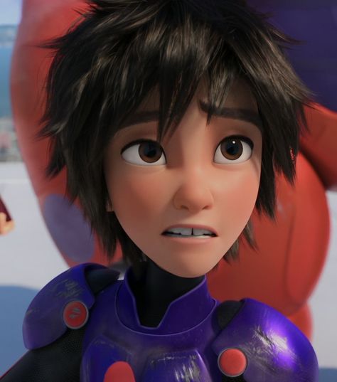 Mini Max Big Hero 6, Older Hiro Hamada, Hiro From Big Hero 6, Hiro Hamada Pfp, Big Hero Six Hiro, Hero Big Hero 6, Hiro Hamada Icon, Big Hero 6 Aesthetic, Hero Hamada