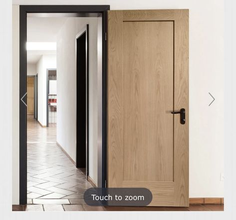 Slider Door Ideas, Indoor Door Design, Wooden Doors Interior Modern, Mirror Closet Door, Door Ideas Interior, Louver Door, 1 Panel Door, Modern Wood Doors, Bathroom Door Handles