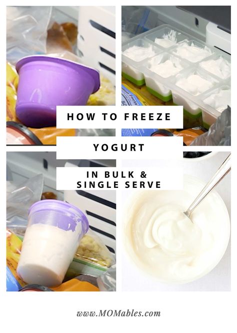 Freeze Yogurt, Freezing Yogurt, Berry Smoothie With Yogurt, Triple Berry Smoothie, Frozen Greek Yogurt, Real Food Snacks, Homemade Greek Yogurt, Frozen Yogurt Recipes, Smoothie Recipes With Yogurt