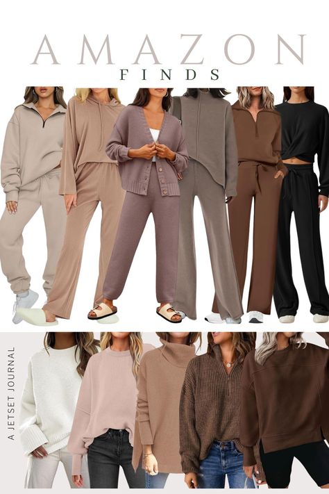 Elevate your Sundays with effortlessly chic loungewear outfits you’ll love! From matching sets to cozy pullovers, these versatile looks are perfect for loungewear at home or out and about. Explore loungewear trends 2025 for stylish and comfortable outfits you’ll wear on repeat. Elegant Lounge Outfit, Cozy Matching Set Outfit, Lounge Wear Outfit Ideas, Home Cozy Outfit, Cute Pjs Outfits, Chic Loungewear Outfits, Mum Vibes, Comfy Work From Home Outfits, Lazy Sunday Outfit