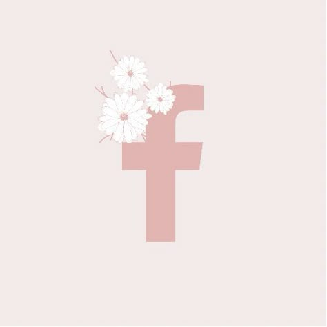 Wallpaper Tumblr Aesthetic, Facebook Logo, Whatsapp Logo, Flower App, Zestaw Ikon, Iphone Wallpaper Landscape, Pink Wallpaper Backgrounds, Facebook Design, Flower Icons