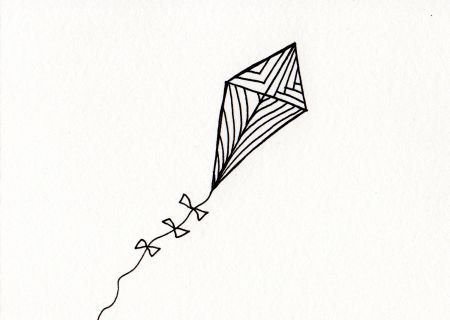 "I am a kite in a tornado but I have a long string.  There is tension in my line.  Somewhere, someone is holding onto the other end, although it cannot spare me this storm, it will not let me be lost while I regain my strength. " -Karen Marie Moning Kite Tattoo Small, Kite Sketch, Kite Tattoo, Kite Art, Colorful Animal Paintings, Diamond Tattoos, T-shirt Broderie, Tiny Tattoo, Kite Flying