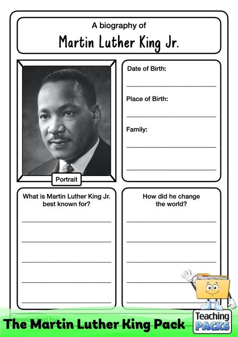 Martin Luther King Facts, Martin Luther King Jr Worksheets, Martin Luther King Birthday, Free Printable Multiplication Worksheets, Martin Luther King Activities, Martin Luther King Jr Activities, Kindergarten Addition, Printable Activity Sheets, Martin Luther King Quotes