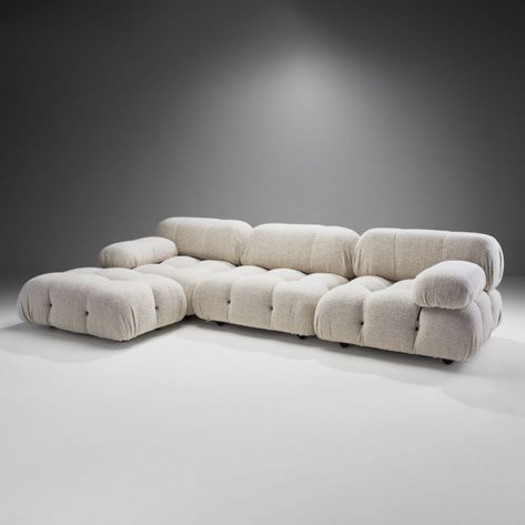 Camaleonda Sofa White, Unique Couch Design, Mario Bellini Camaleonda Sofa, Bellini Modular Sofa, Vintage Modular Sofa, B&b Sofa, Mario Bellini Sofa Living Room, Bellini Couch, Mario Bellini Camaleonda