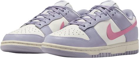 Nike Women's Gymnastics Shoes Gymnastics Shoes, Violet Pastel, Dunk Low Nike, Female Gymnast, Air Jordan 1 Low, Nike Sports, Comfortable Sneakers, Nike Dunk Low, School Shoes